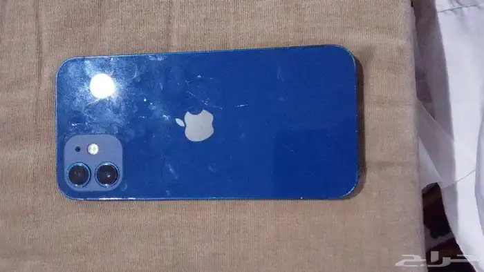 iPhone 12 عادي الجوال مفكوك الجوال ما شاء الله جد نظيف مفك 0