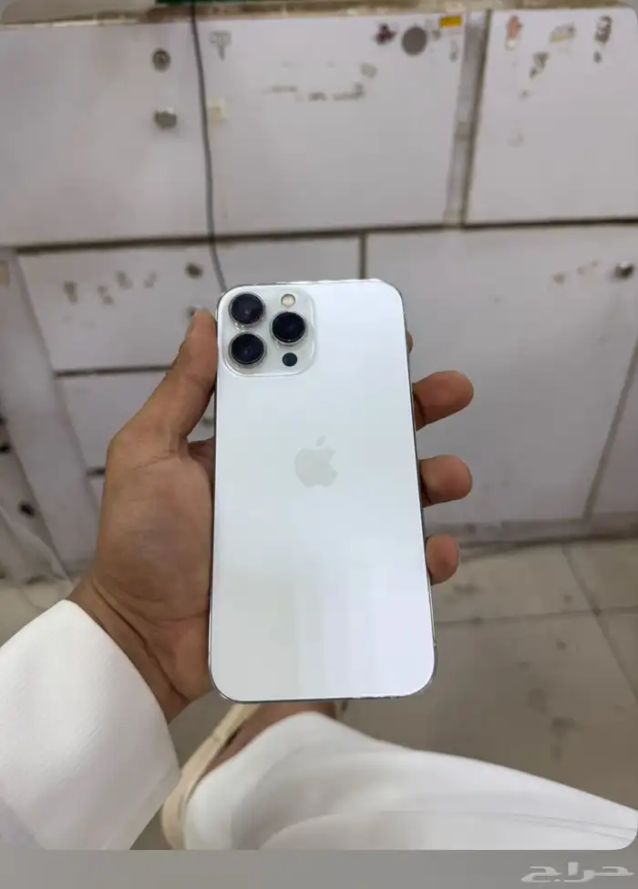 ايفون 13 برو ماكس ابيض الذاكرة 256 البطاريه 79 0