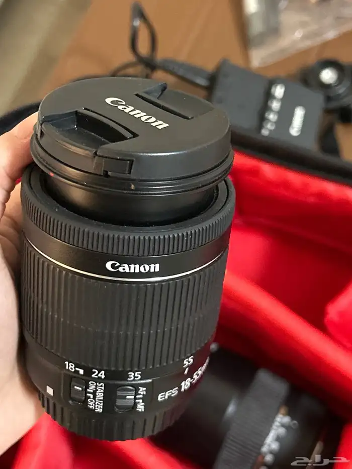 كاميرا كانون D80 و 3 عدسات استخدام نظيف جدا 4