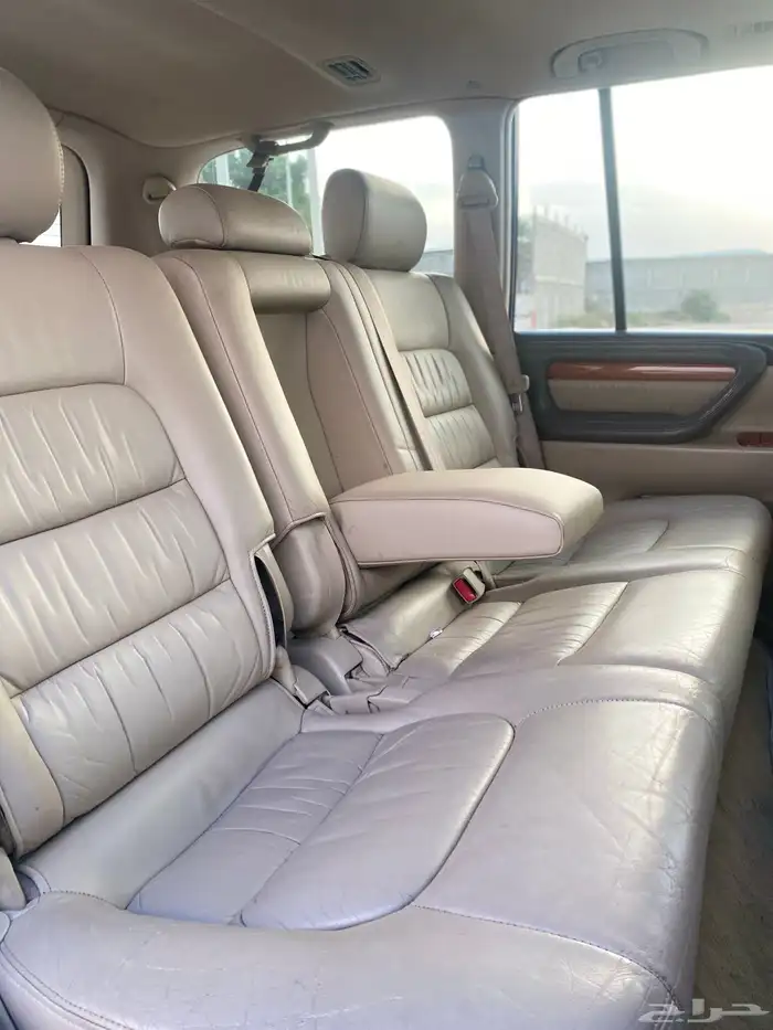 جيب لكزس Lx470 لون كريمي 2006 ممشى 400 9