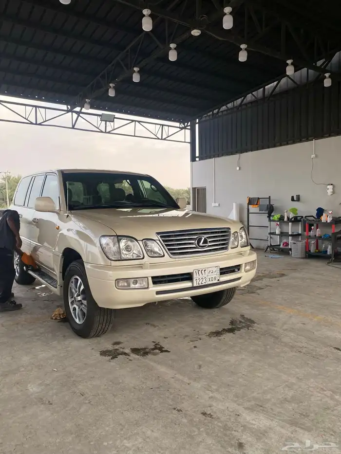 جيب لكزس Lx470 لون كريمي 2006 ممشى 400 23