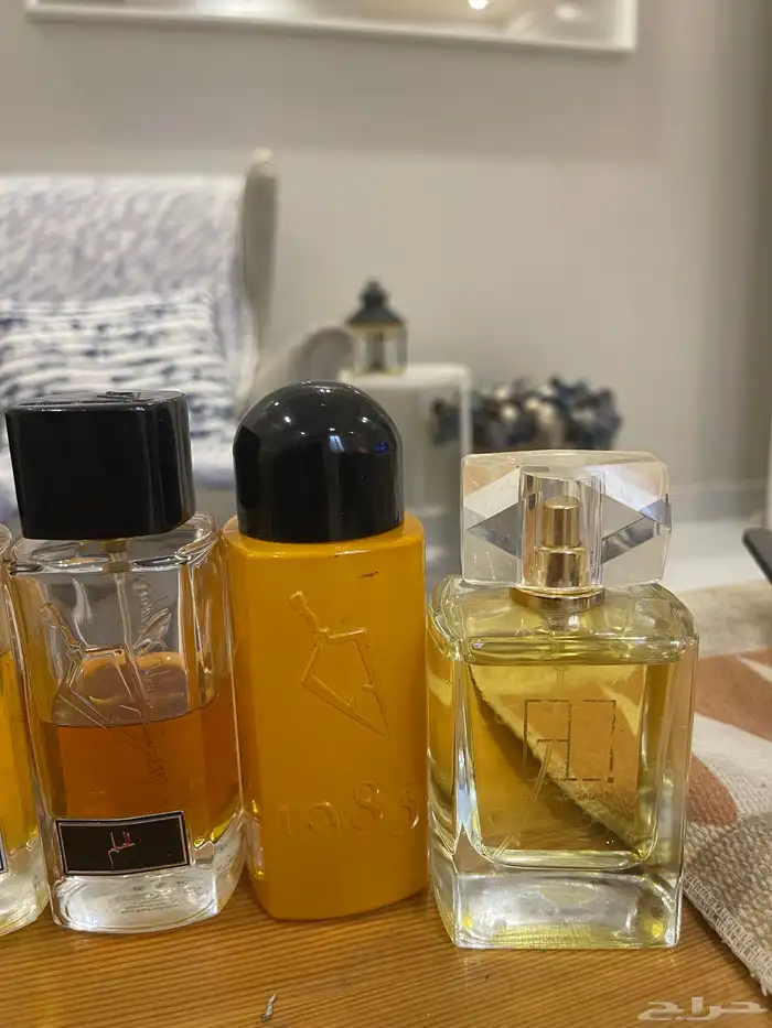 للبيع خمس عطور فيصل الدايل وعطر باسم القاسم البيع مستعجل 1