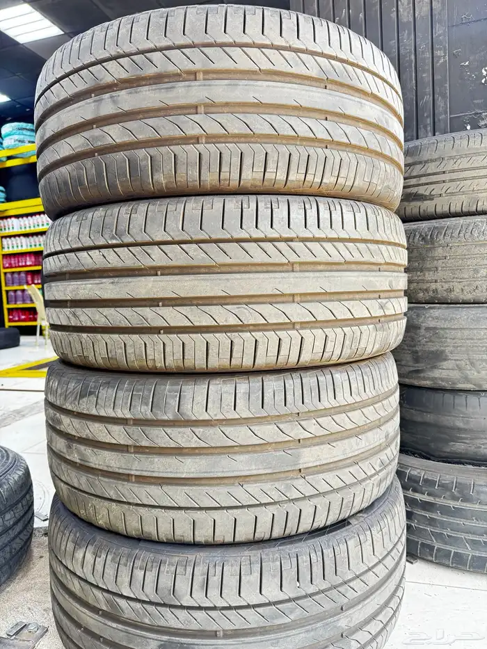 4 كفرات كونتينتال مقاس 275 45 21 رنج 1