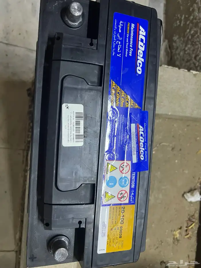 بطارية أيسي ديلكو 100 أمبير شبه جديده 0