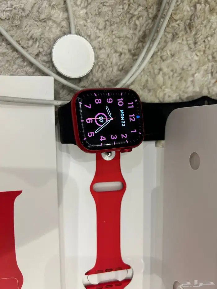 فرصه ساعه ابل الاصدار الثامن 8 applewatch 8gps 3