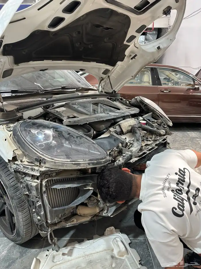 ورشه شمال الرياض سمكره بويه رش فرن تعديل عل البارد 8