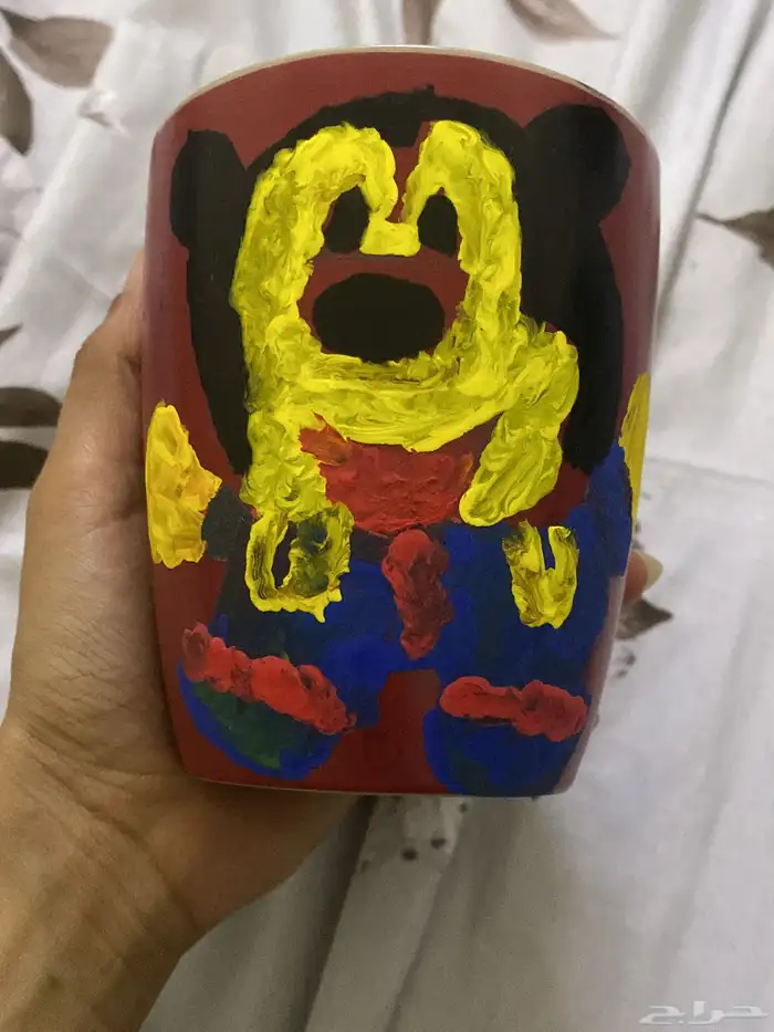 للبيع أكواب مرسوم عليها 1