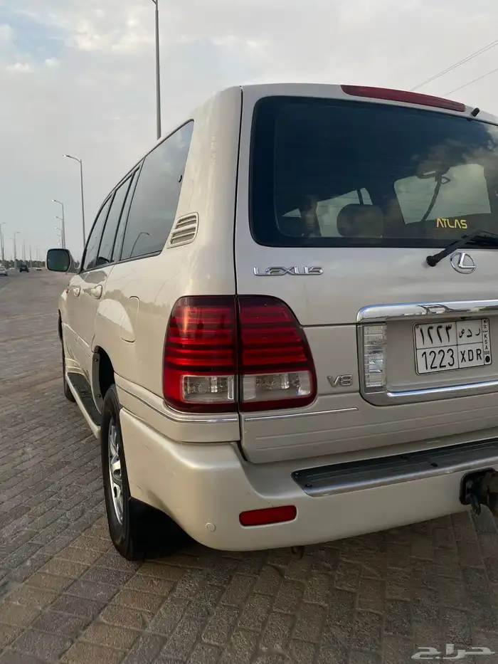 جيب لكزس Lx470 لون كريمي 2006 ممشى 400 20