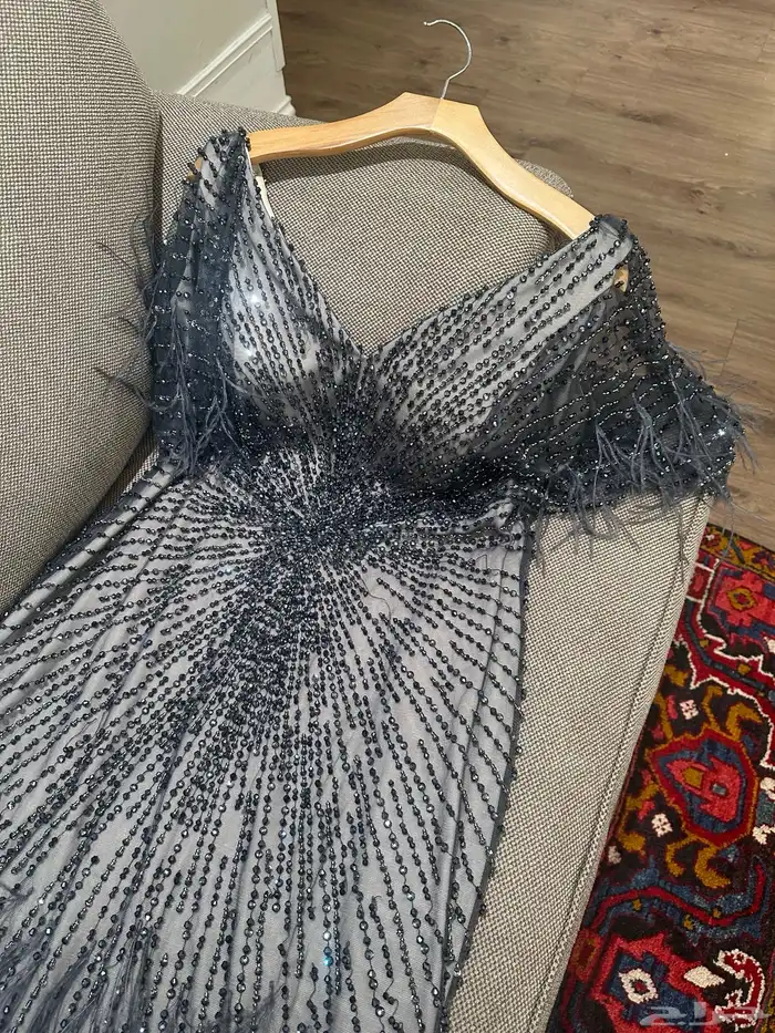 فستان سهره ماركه NDجديد وفخم 0