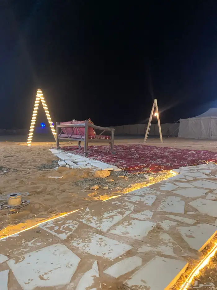 مخيم بي ون للأيجار اليومي والشهري شرق الرياض 9