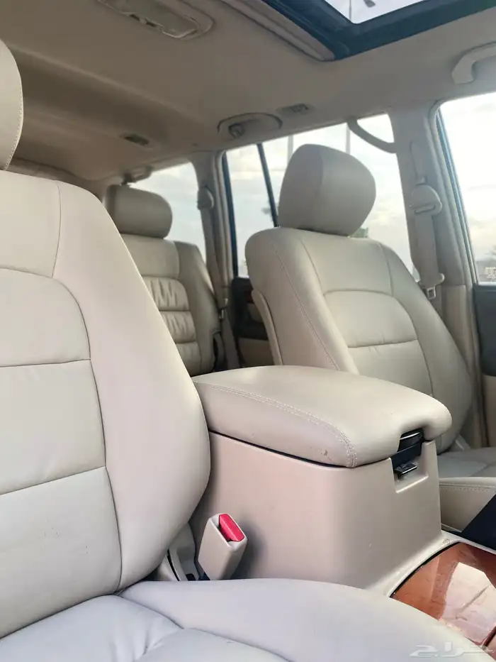 جيب لكزس Lx470 لون كريمي 2006 ممشى 400 11
