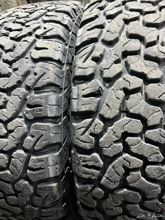 جنوط البرايد نيكل 17 مع كفرات حجرية 285 70 17 تاريخ 20 23