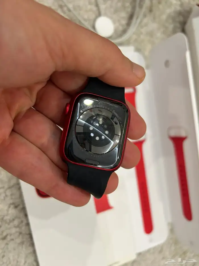 فرصه ساعه ابل الاصدار الثامن 8 applewatch 8gps 4
