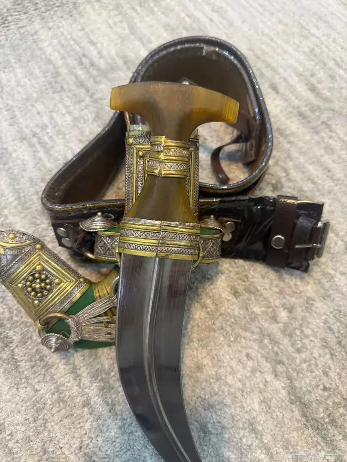 خنجر صب فضه ونحاس 2