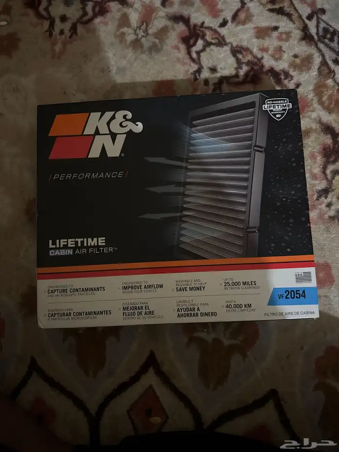 فلتر هواء k n مكيف للسياره 0