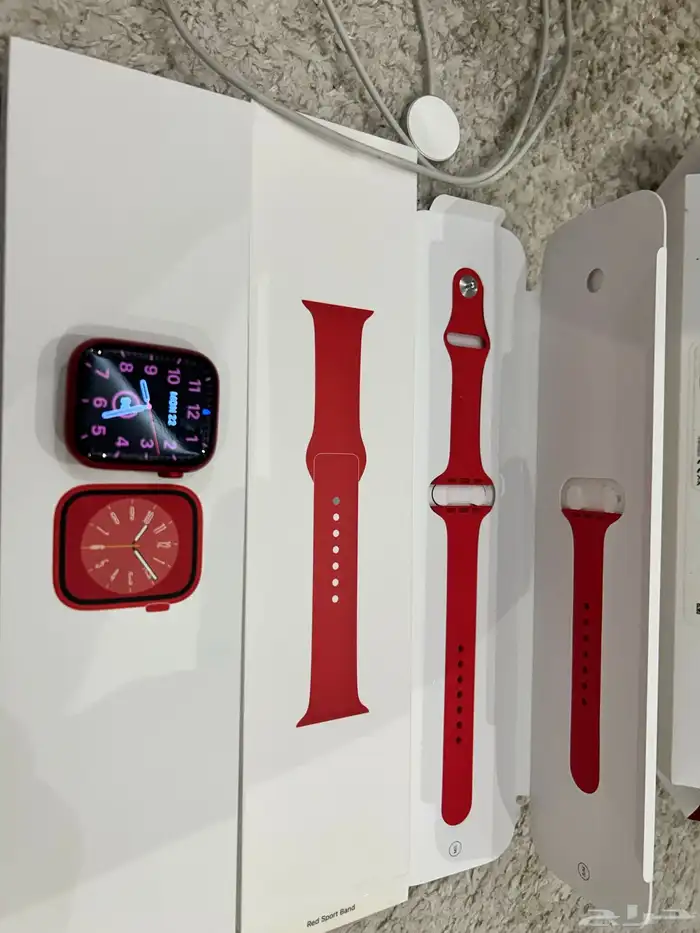 فرصه ساعه ابل الاصدار الثامن 8 applewatch 8gps 2