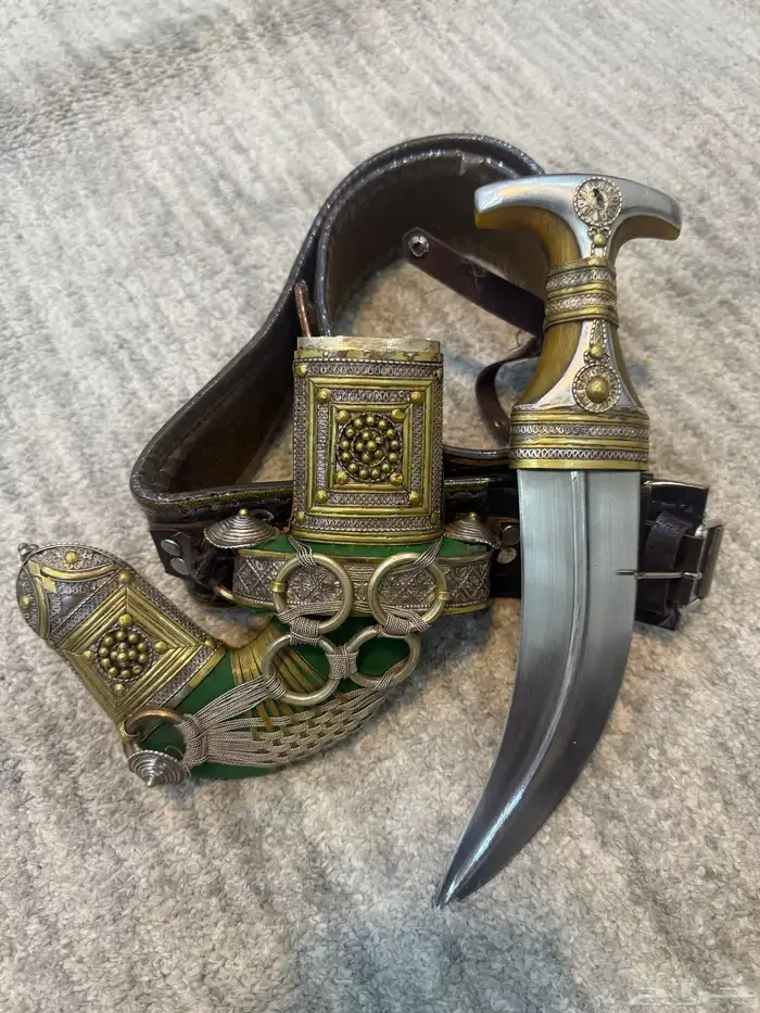 خنجر صب فضه ونحاس 3