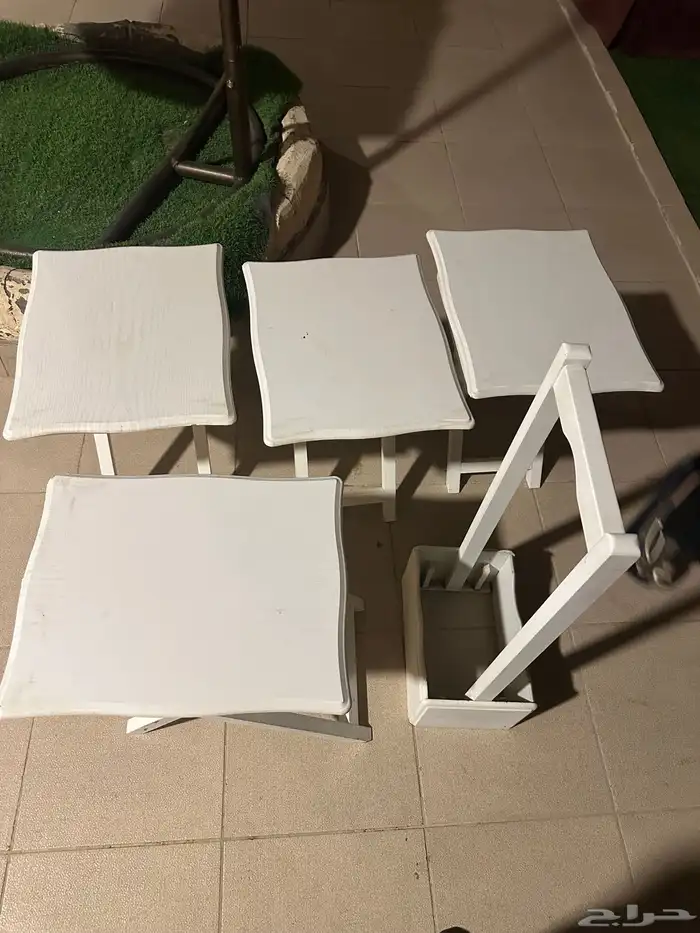 طاولة تقديم شاي وقهوة وخدمات عدد 4 0