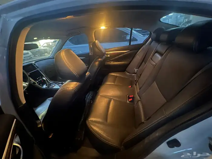سيارة انفنتي Q50 مديل 2014 منوه المستخدم مالك اول على السوم 14