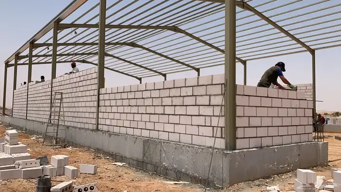 مقاول مستودع warehouse construction 0