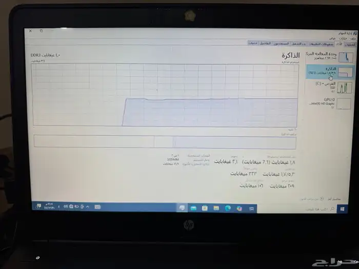 اللبيع لابتوب hp bro book 1