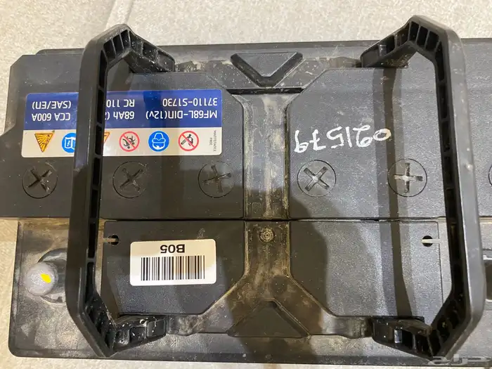 بطارية سيارة زيرو وكالة AGM استخدام اقل من سنة بحاله ممتازه 7