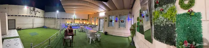 استراحة قسمين بمسبحين كبار وصغار وألعاب مائيه وملعب صابوني 39