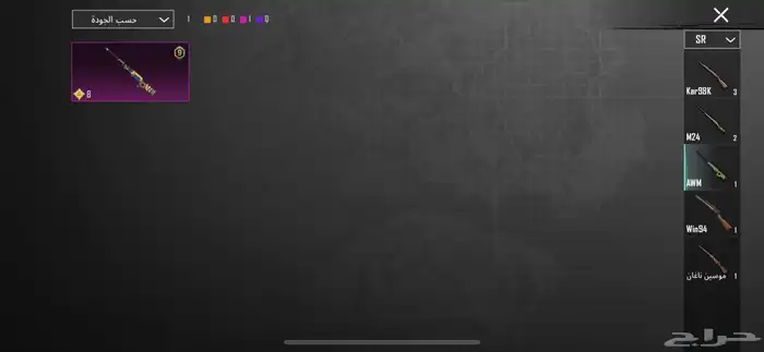 حساب ببجي امفور ثلجي فخم 43
