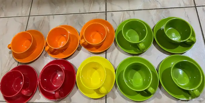 طقم فناجين للبيع بسعر 80 ريال 1