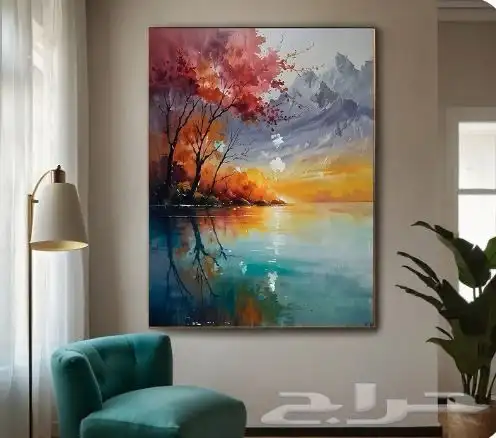 لوحات جدارية لوحات فنية 58