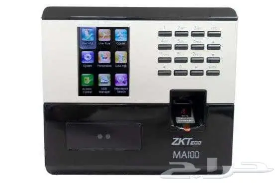 جهاز بصمة للشركات والمكاتب جهاز بصمة اصبع ووجه مع البرنامج 1