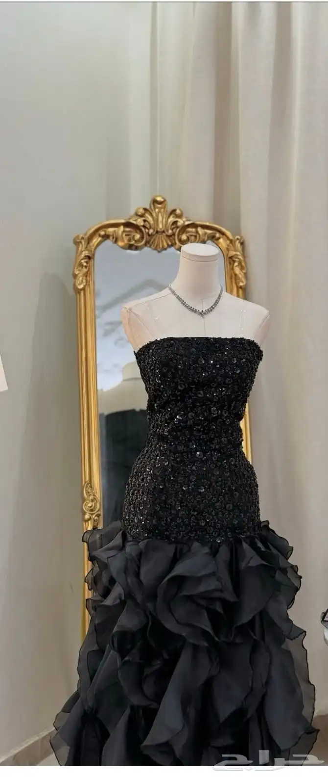 فستان سهره اسود 1