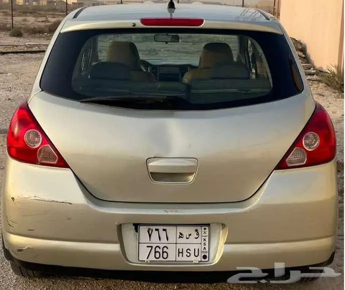 نيسان تيدا 2007 مع او بدون اللوحة مميزة (وس ه 766) 0