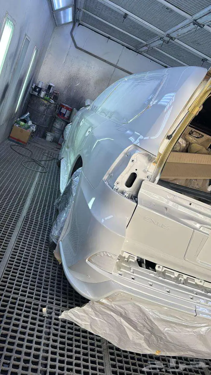 سمكرة بوية رش وكاله فرن رش مطفي سمكره سيارات 13