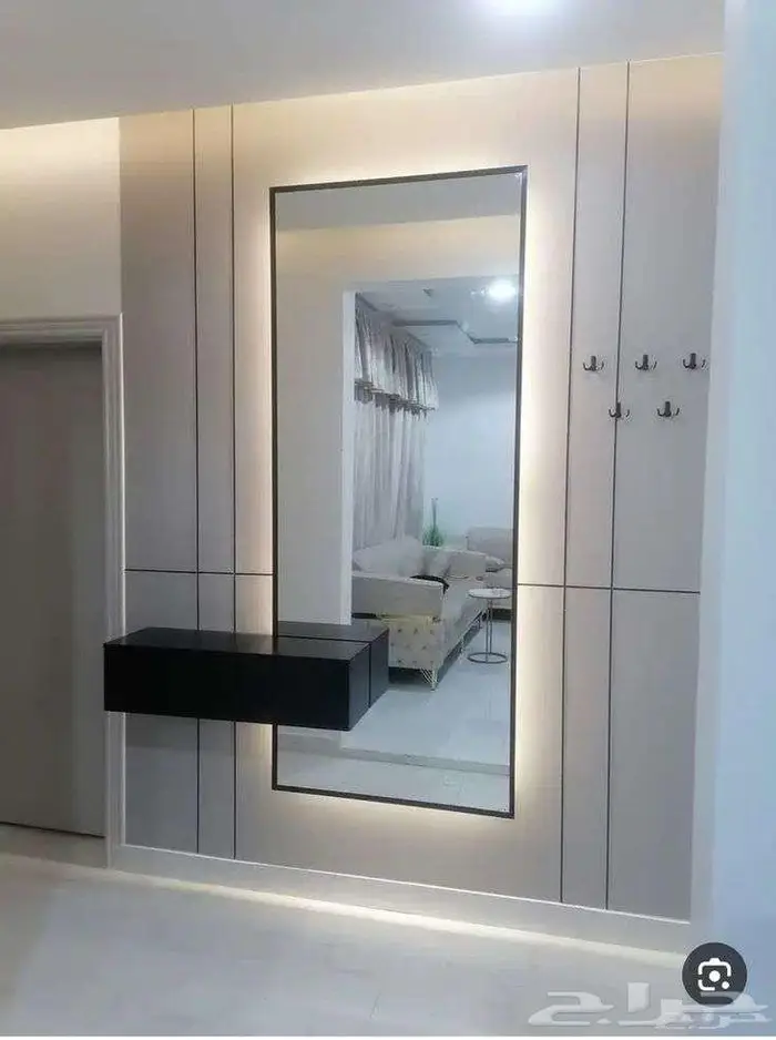 ديكور مدخل ديكور مجلس ديكور صاله ديكور شاشه ورق جدران 3
