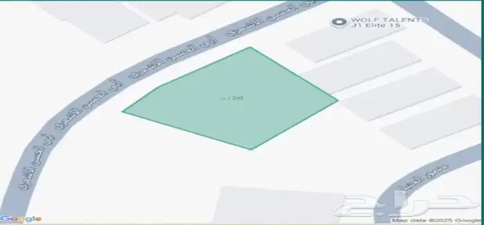 ارض للبيع بابحر حي الياقوت بمخطط هشام النموذجي المساحة 767م 1