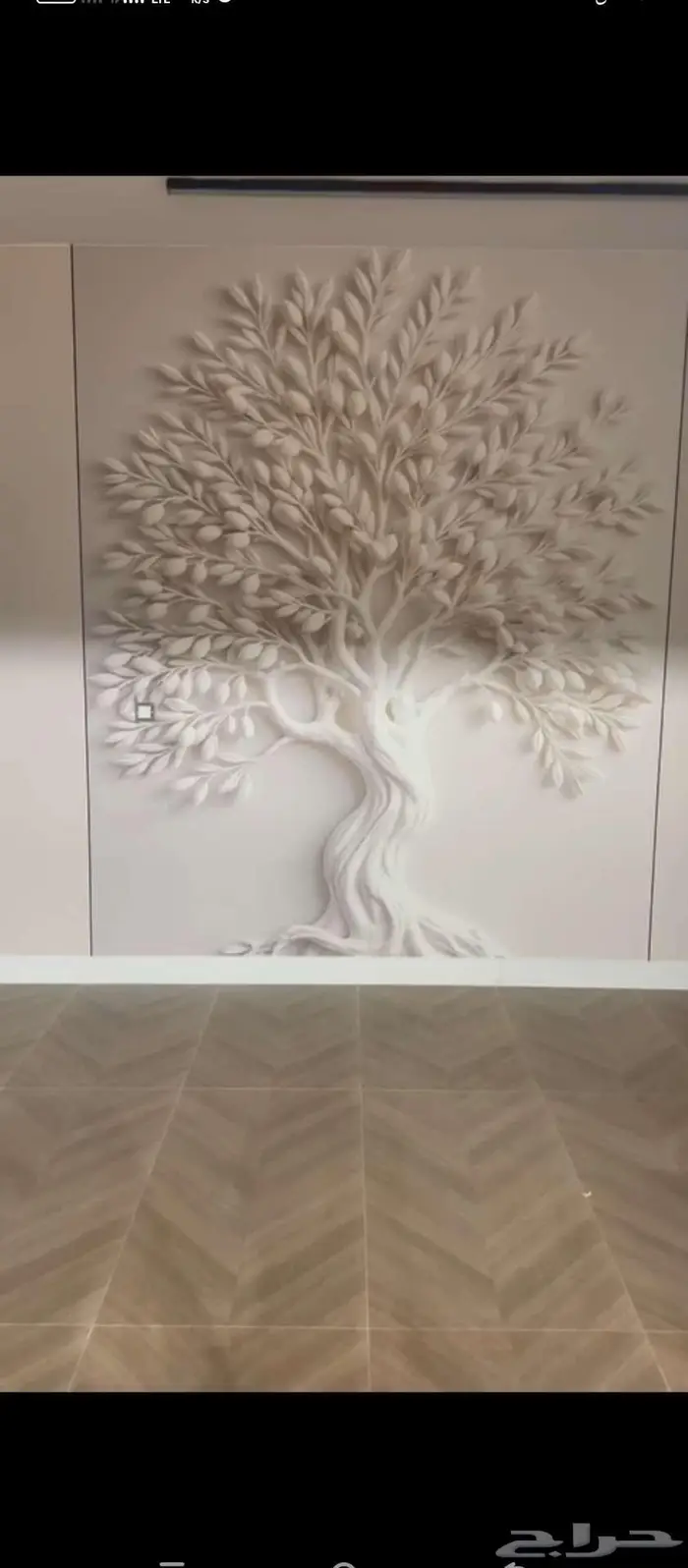 ديكور مدخل ديكور مجلس ديكور صاله ديكور شاشه ورق جدران 8
