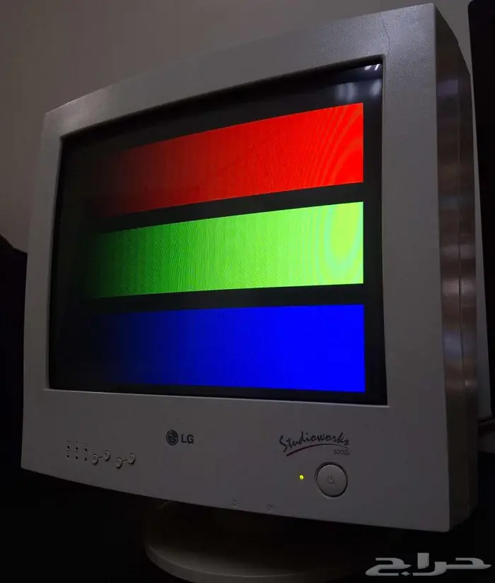 LG Studioworks 520Si CRT Monitor شاشة كمبيوتر قديمة 0