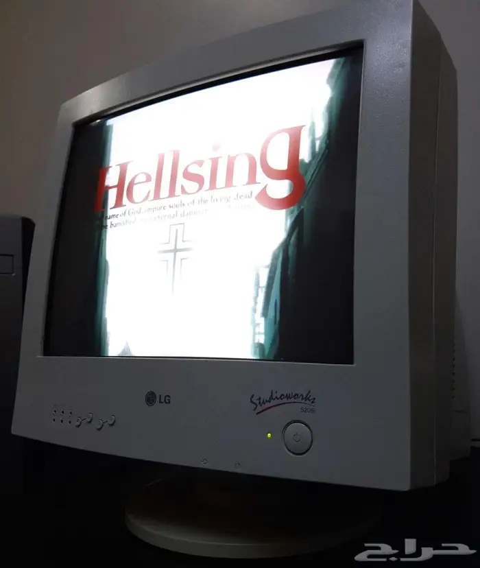 LG Studioworks 520Si CRT Monitor شاشة كمبيوتر قديمة 6