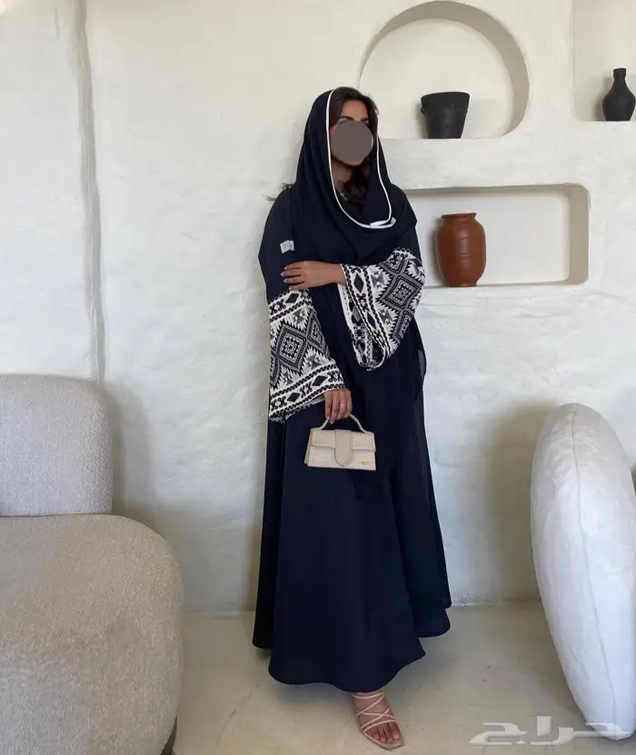عبايه كحليه مقاس 52 0