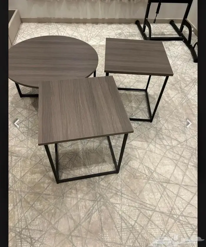 اثاث طقم طاولات وبفه وجهاز عقلة 1