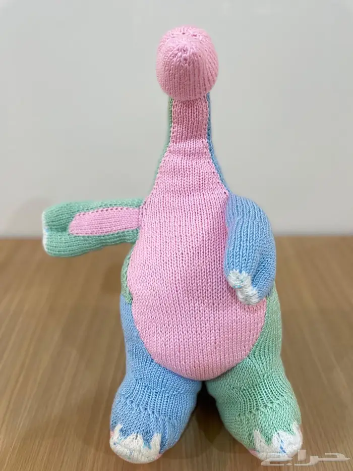 دمى بشكل الديناصور من الحياكة 0