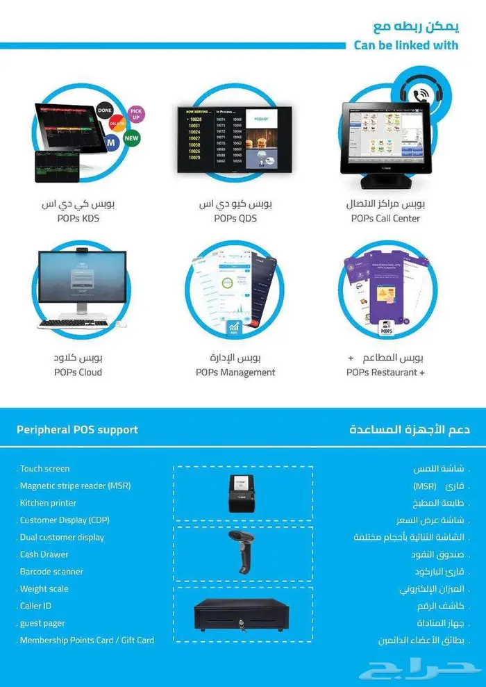 اجهزة كاشير ل جميع الانشطة التجارية 3