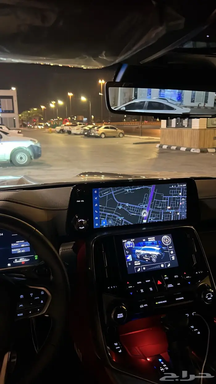 لكزس اف سبورت اسود 2025 12