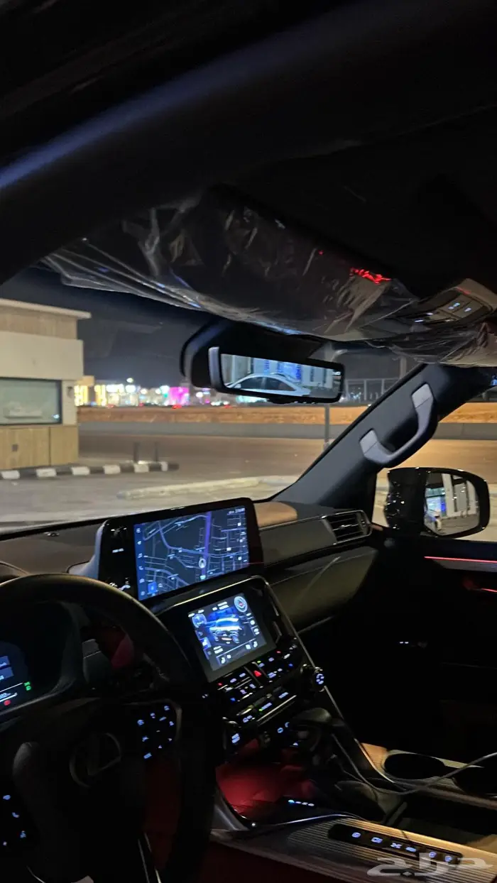 لكزس اف سبورت اسود 2025 10