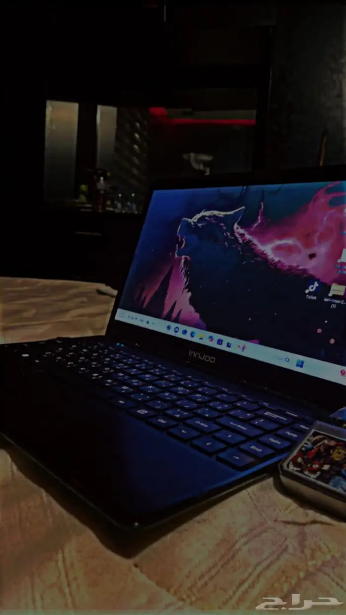 لاب توب lnnJo اللون الأسود 0