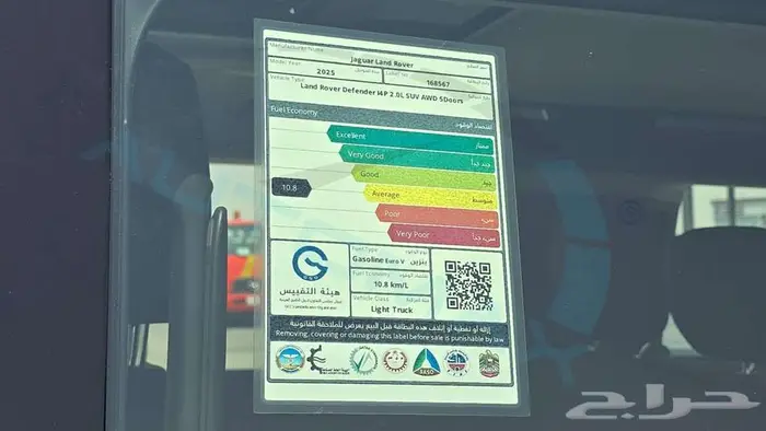 لاند روفر ديفندر110 S P300خليجي اصفار ضمان وصيانة عند الوكيل 21