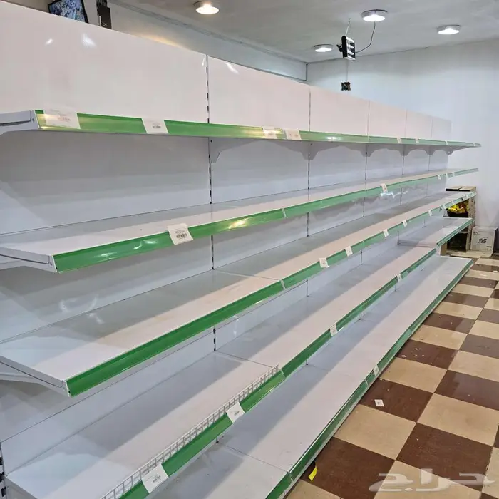 رفوف بقاله جديده استخدام 4 شهور فقط 1