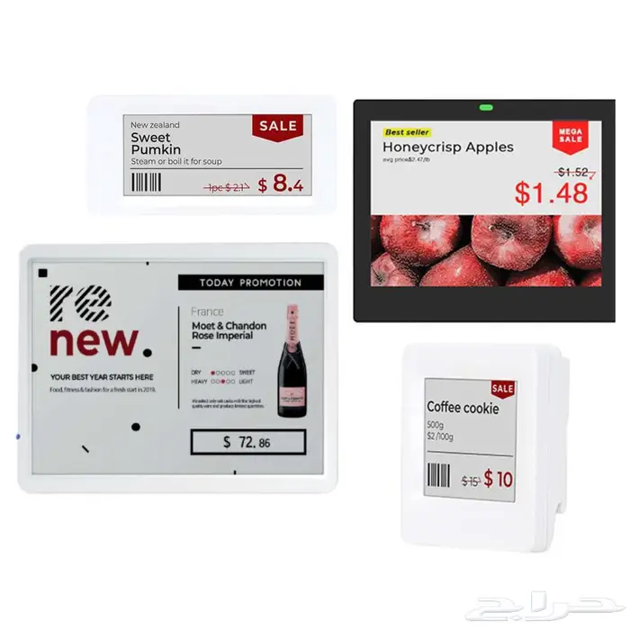 شاشات الأسعار الإلكترونية (Electronic Shelf Labels) 5