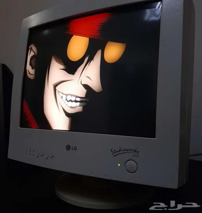 LG Studioworks 520Si CRT Monitor شاشة كمبيوتر قديمة 9